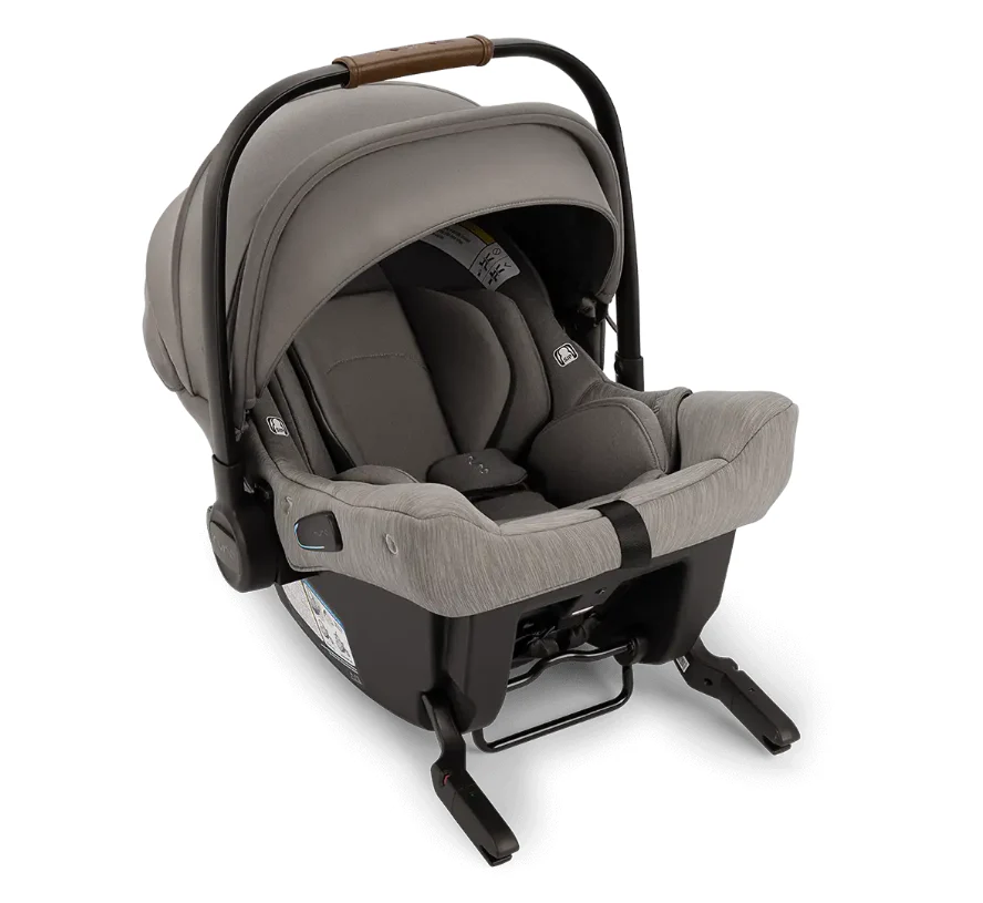 Nuna TRVL LX + PIPA Urbn Infant Travel System, 2024, Granite - Image 4