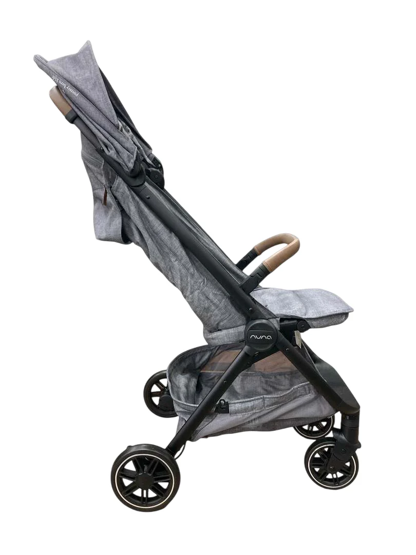 Nuna Trvl Stroller, 2022, Brushstroke Dot Granite - Image 3