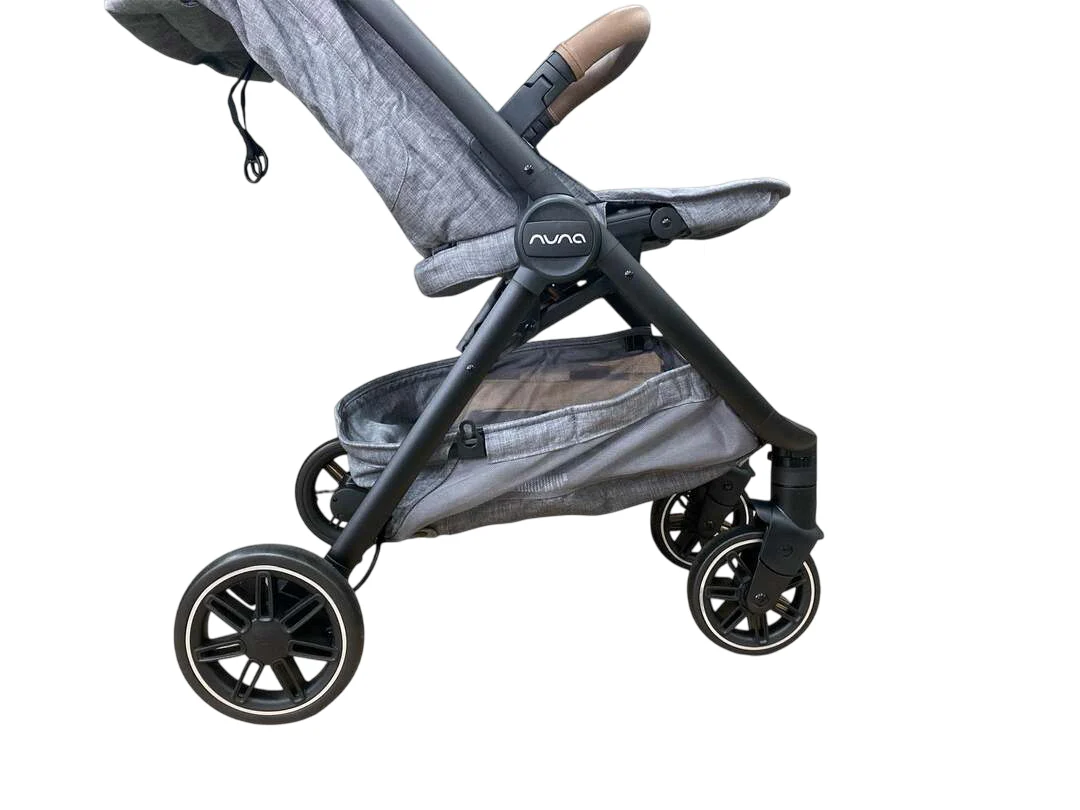 Nuna Trvl Stroller, 2022, Brushstroke Dot Granite - Image 9