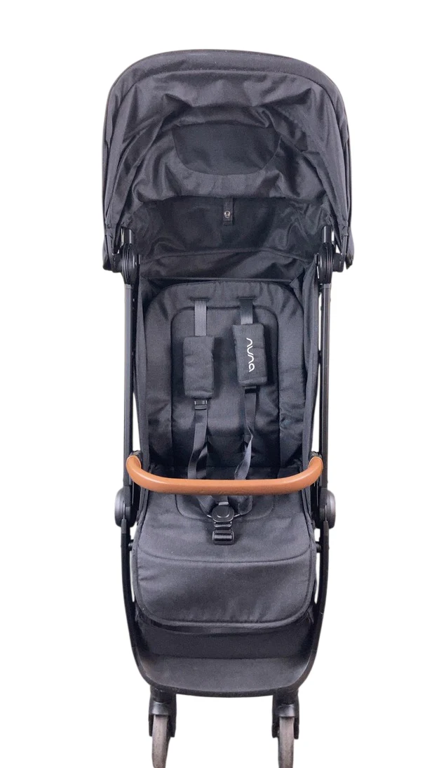 Nuna Trvl Stroller, 2022, Caviar - Image 2