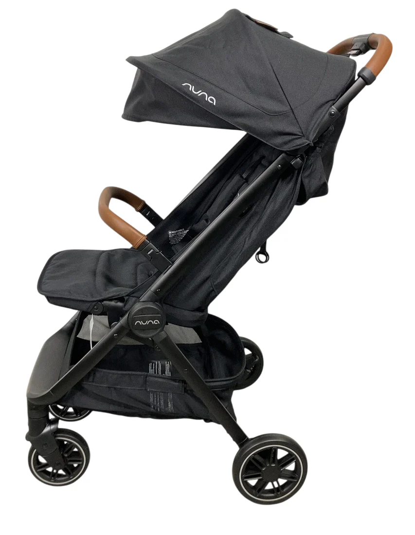 Nuna Trvl Stroller, Caviar, 2024 - Image 3