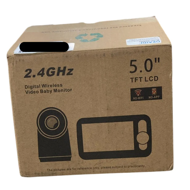 Okaidi 5" Video Baby Monitor, White - Image 4
