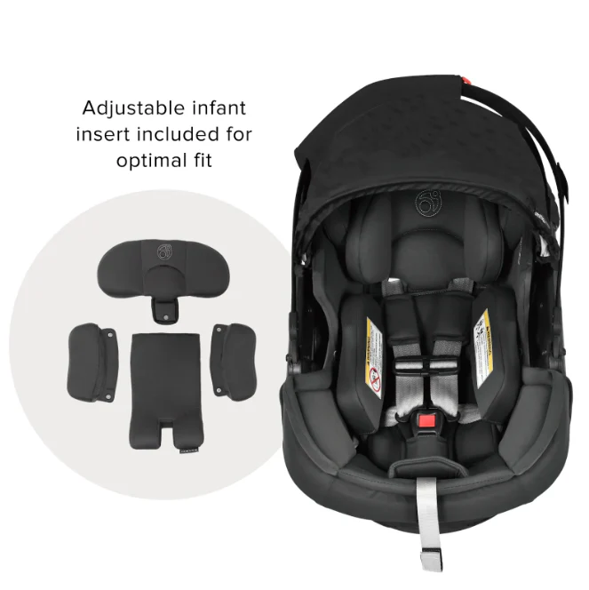 Orbit Baby G5+ Infant Car Seat With Base, 2023, Black - Image 5