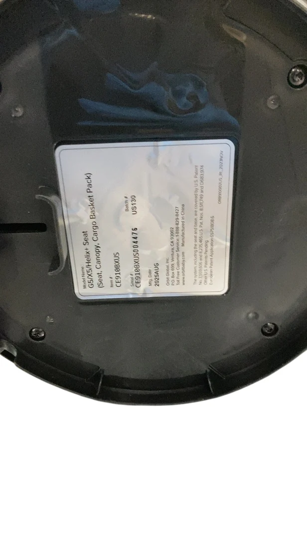 Orbit Baby G5 Stroller Seat, 2025, Black - Image 6