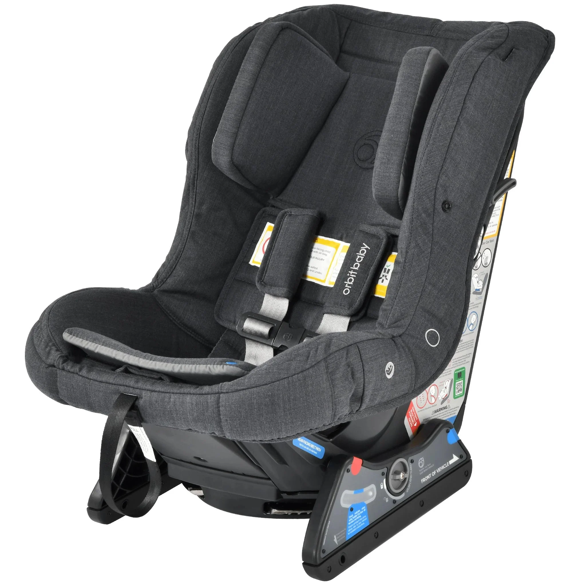 Orbit Baby G5 Toddler Car Seat, 2025, Black Merino Wool
