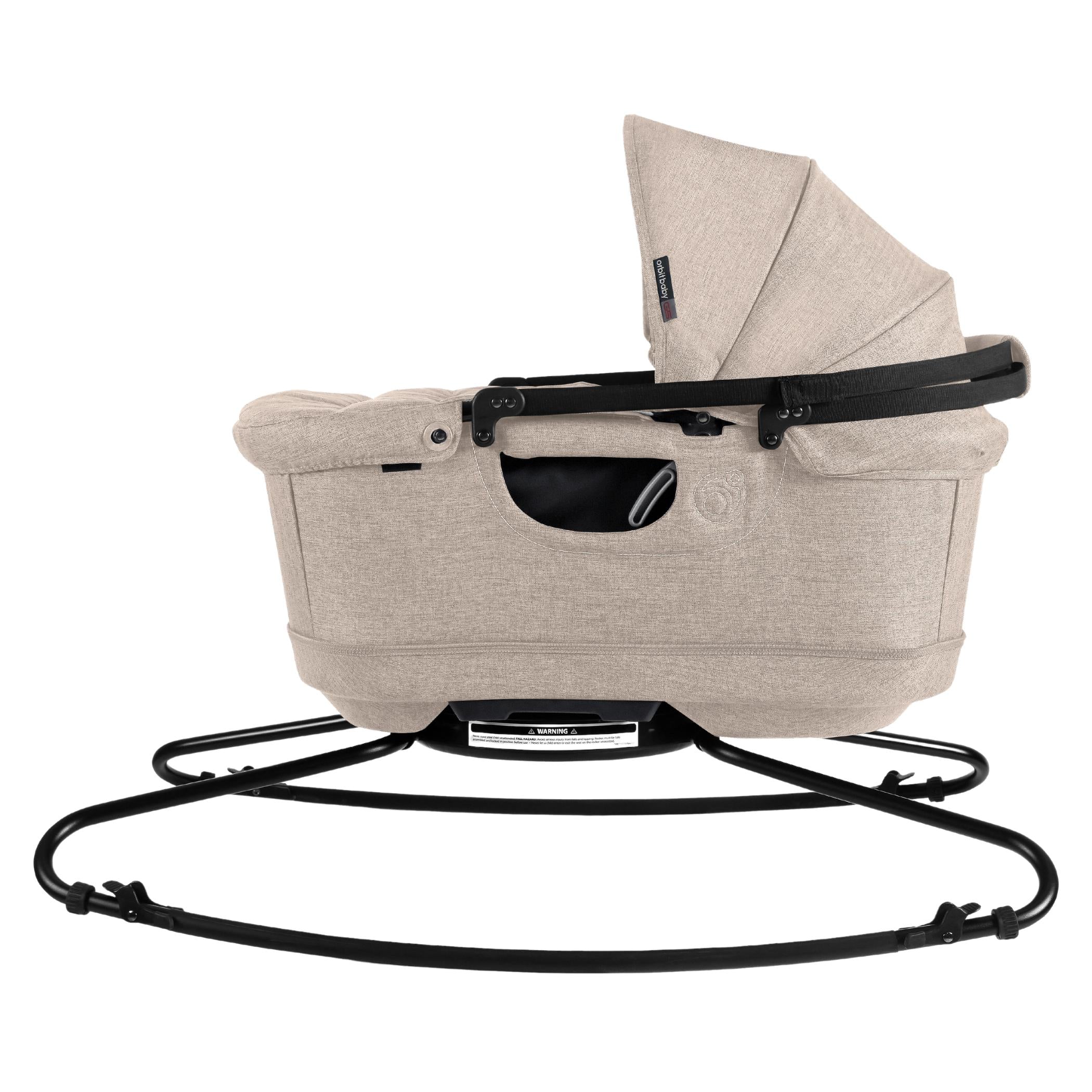 Orbit Baby G5 Travel Bassinet, Melange Flax - Image 2