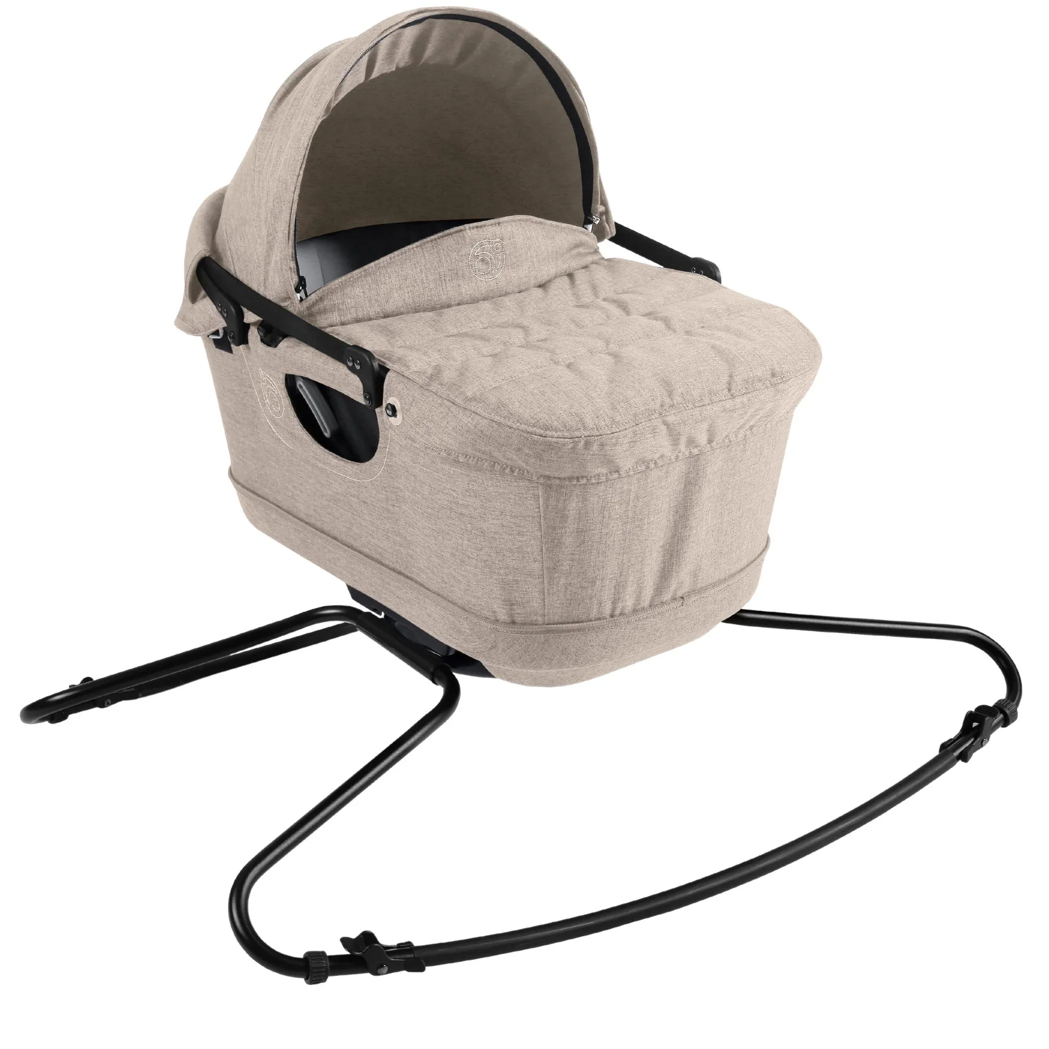 Orbit Baby G5 Travel Bassinet, Melange Flax - Image 3