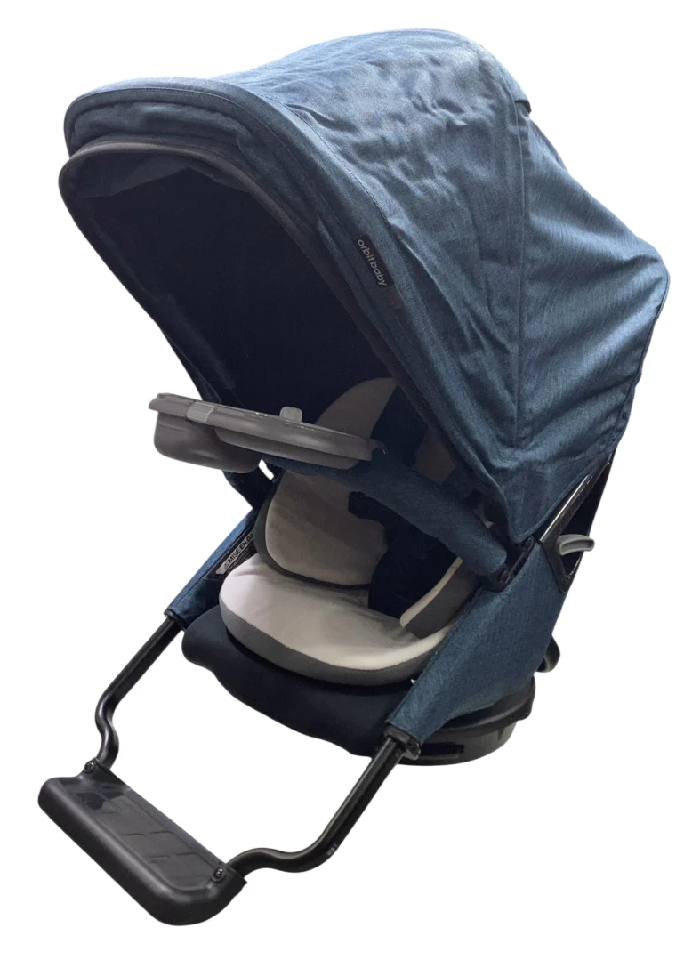 Orbit Baby G5/X5/Helix+ Stroller Seat, 2023, Melange Navy