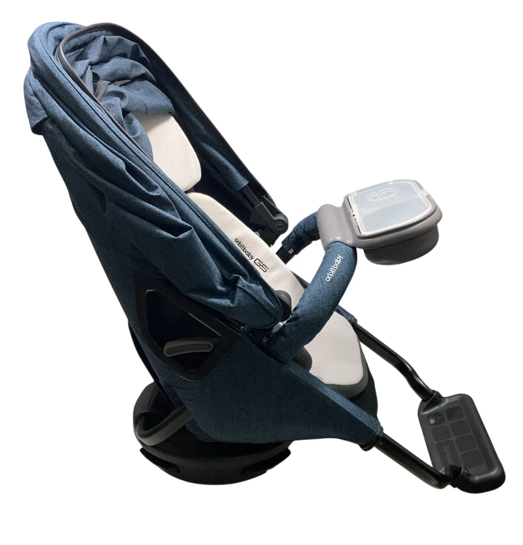 Orbit Baby G5/X5/Helix+ Stroller Seat, 2023, Melange Navy - Image 2