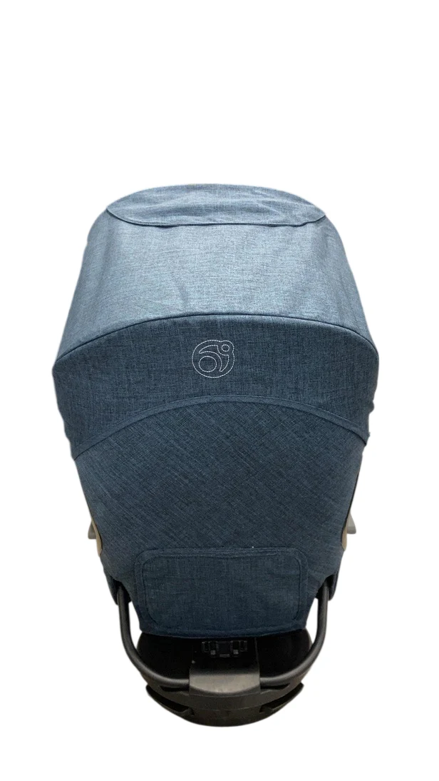 Orbit Baby G5/X5/Helix+ Stroller Seat, 2024, Melange Navy - Image 4