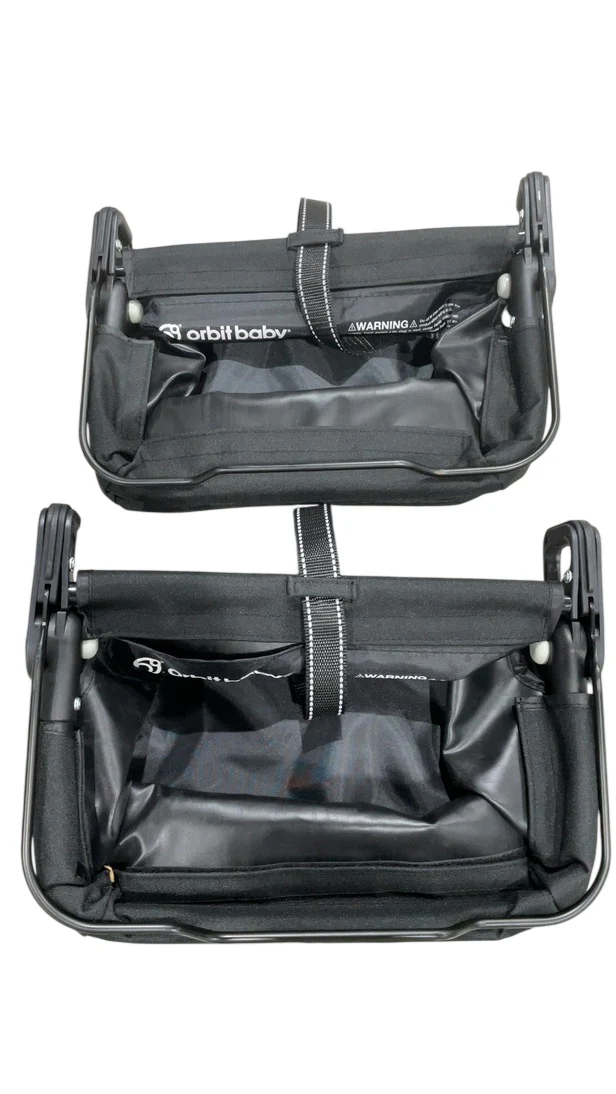 Orbit Baby Stroller Panniers, Black - Image 2