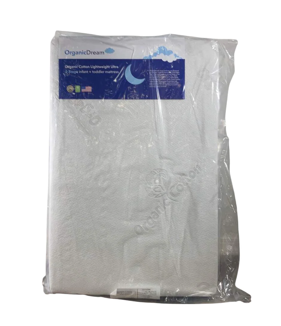 Organic Dream Organic Cotton 2-Stage Lightweight Ultra Crib Mattress Mini - Image 2