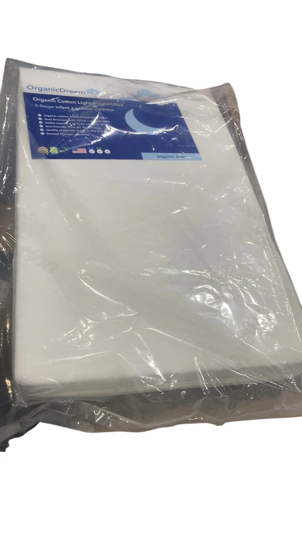 Organic Dream Organic Cotton 2-Stage Lightweight Ultra Crib Mattress Mini - Image 4