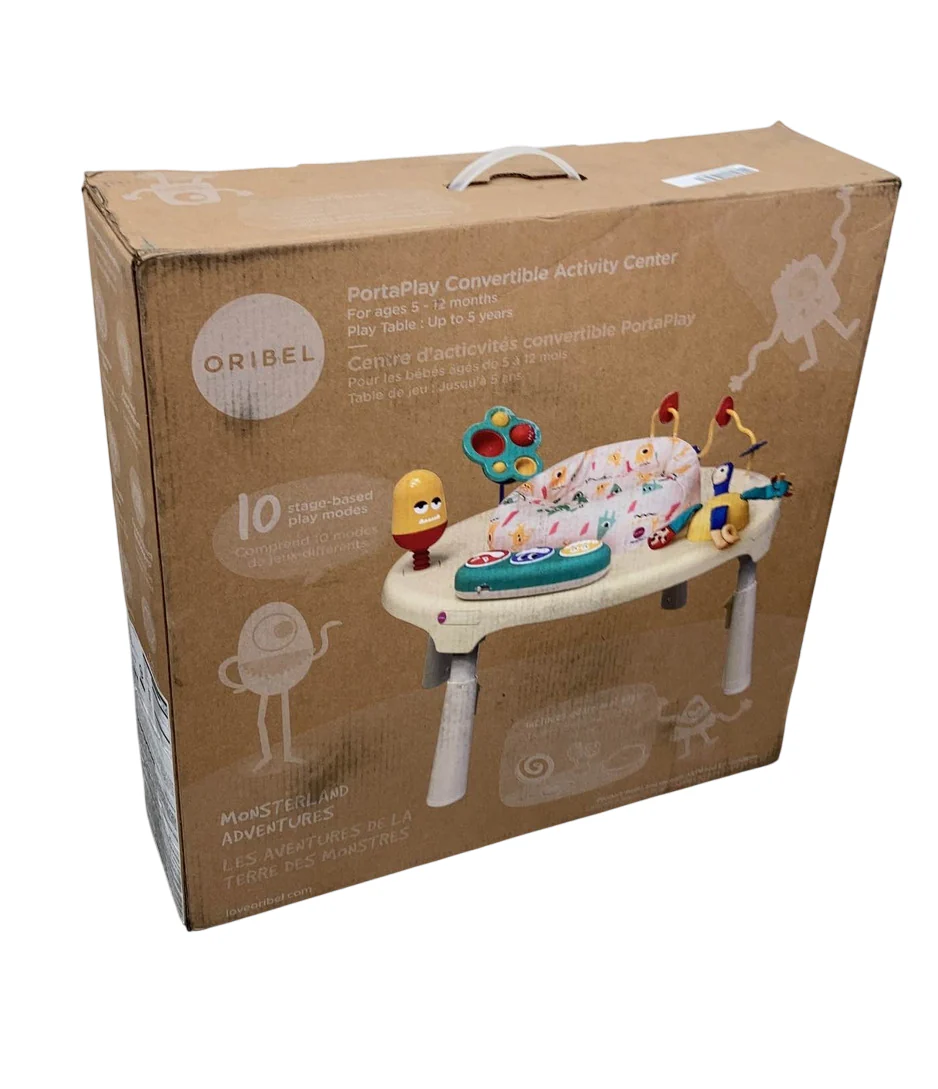 Oribel PortaPlay Convertible Activity Center, Forest Friends - Image 2