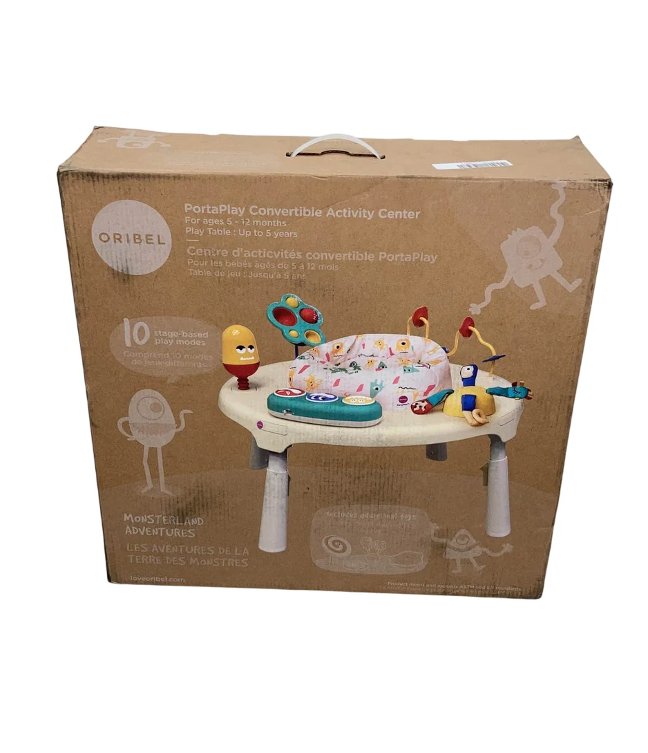 Oribel PortaPlay Convertible Activity Center, Forest Friends - Image 3