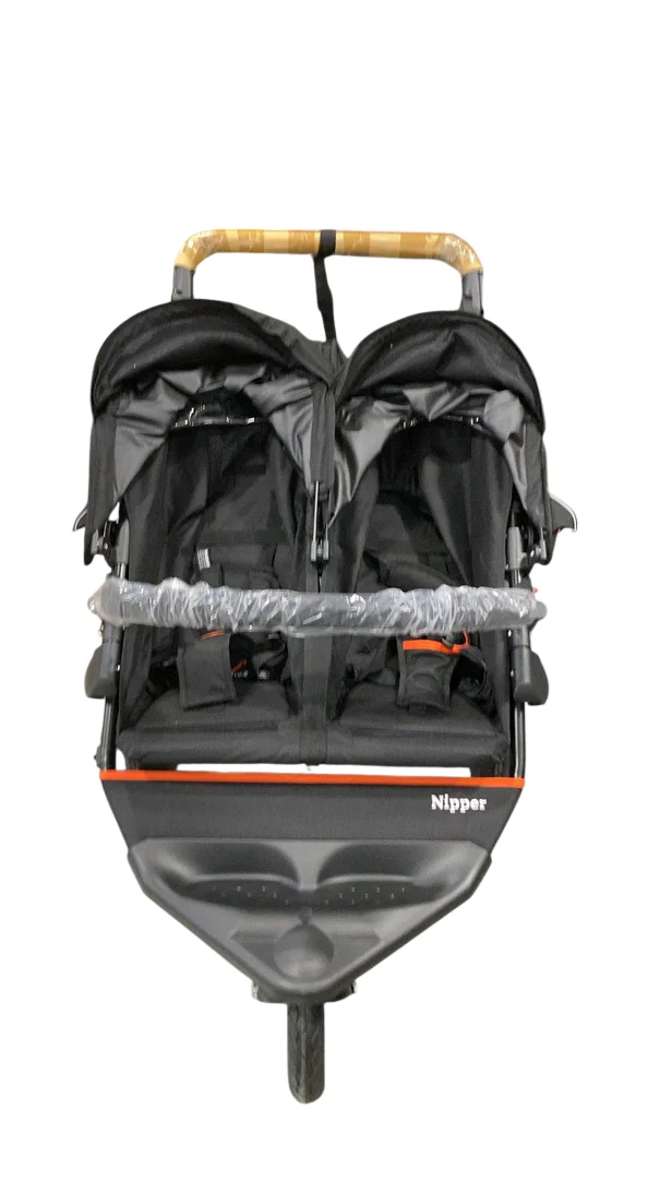 Out N About Nipper Double V5 Stroller, 2025, Summit Black - Image 3