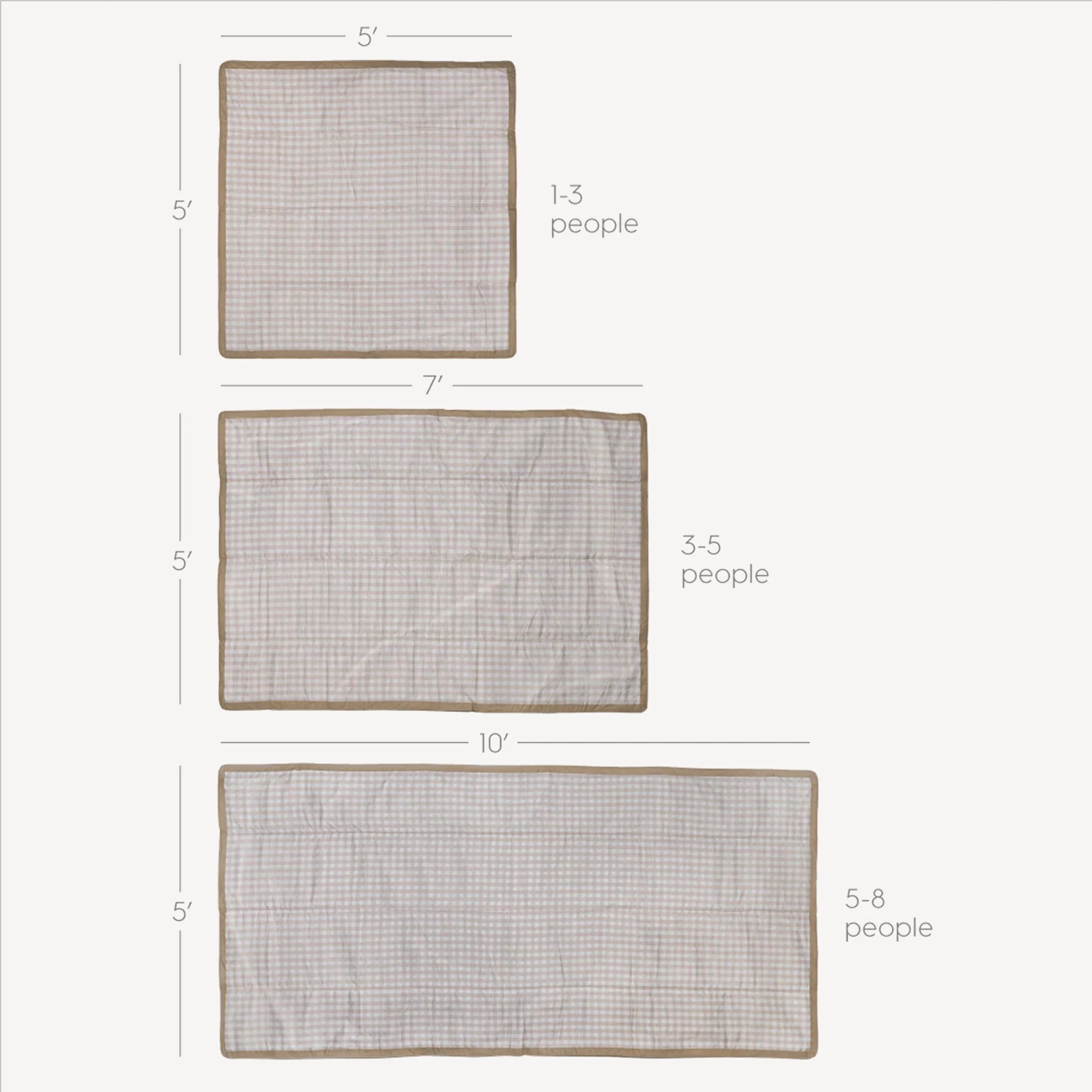 Little Unicorn Outdoor Blanket, Chroma Rugby Stripe - Image 9