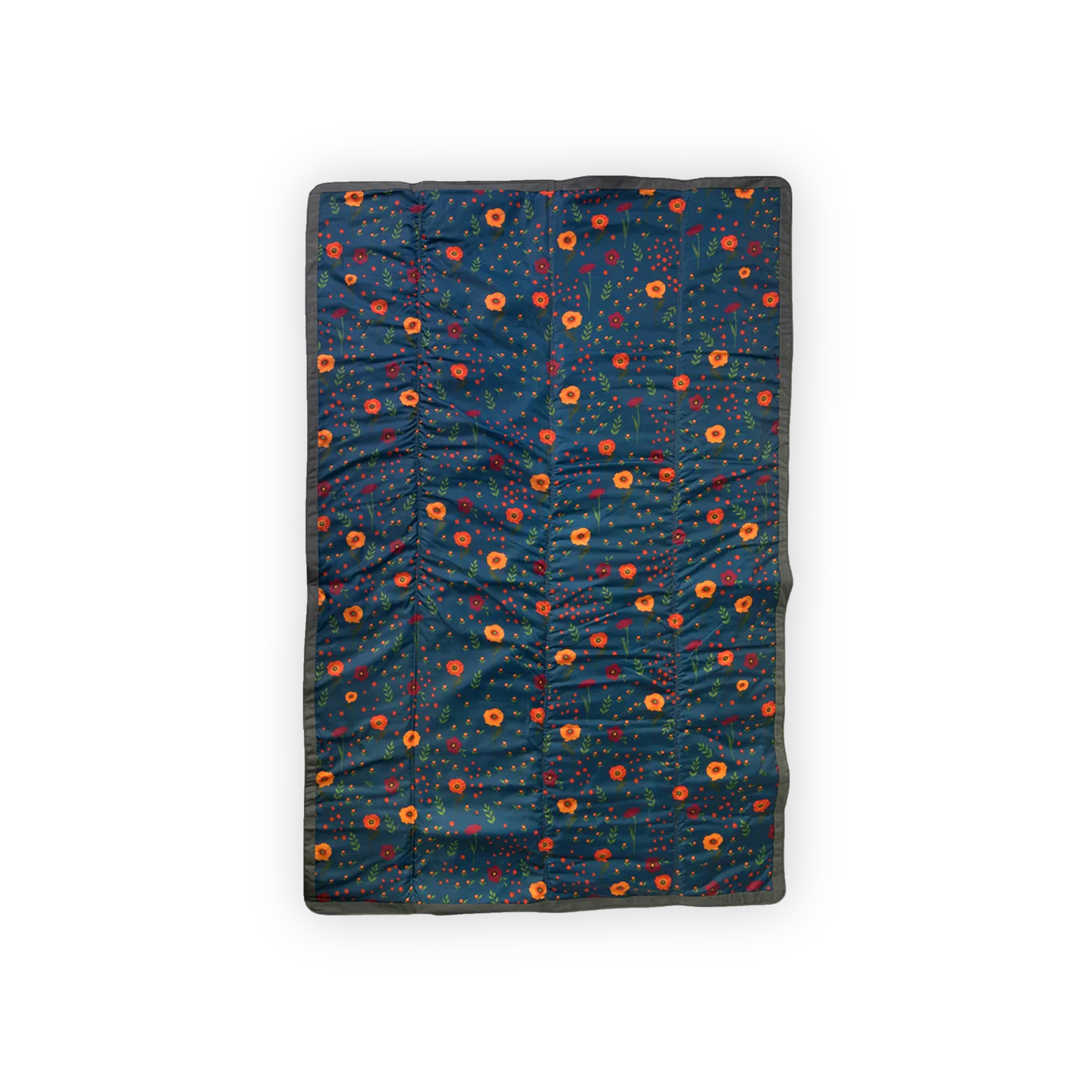 Little Unicorn Outdoor Blanket, Midnight Poppy - Image 3