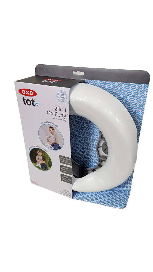 OXO Tot 2-in-1 Go Potty, Gray
