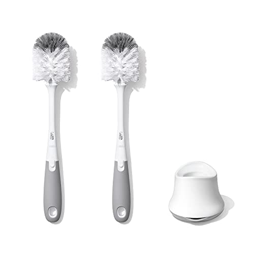 OXO Tot Bottle Brush Bundle, Grey