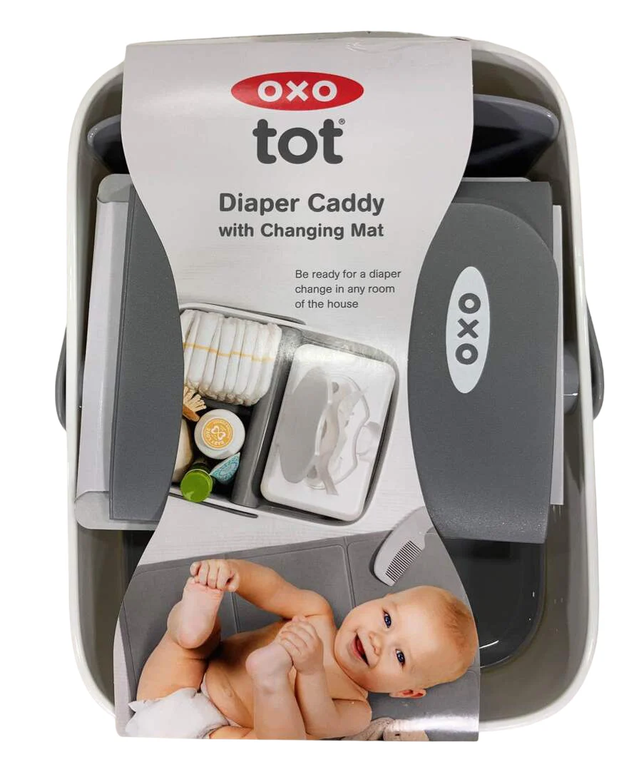 OXO Tot Diaper Caddy with Changing Mat - Image 2