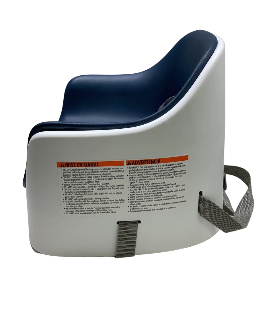OXO Tot Nest Booster Seat With Straps, Navy - Image 3