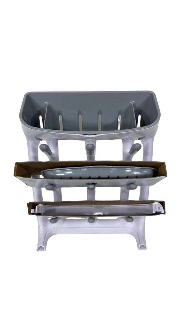 OXO Tot Space Saving Drying Rack, White/Grey - Image 2