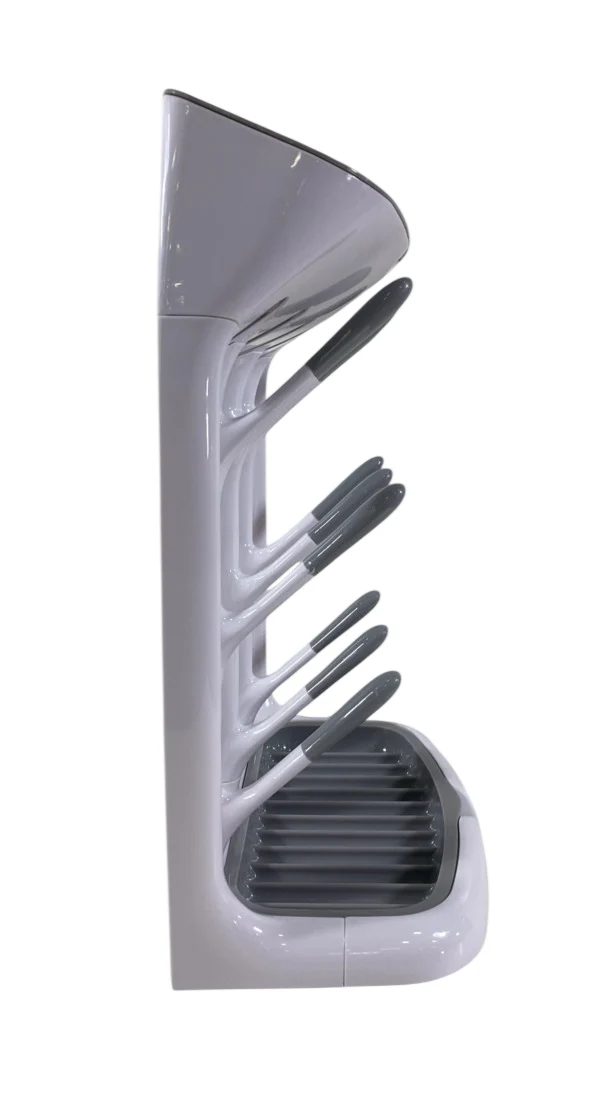 OXO Tot Space Saving Drying Rack, White/Grey - Image 2