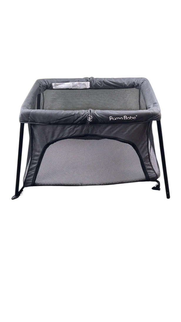 Pamo Babe Travel Playard, Grey