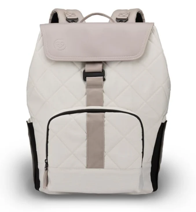 Paperclip JoJo Diaper Bag Backpack, Mushroom - Image 2