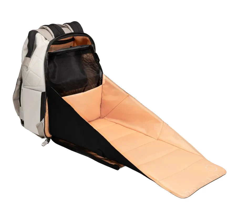 Paperclip JoJo Diaper Bag Backpack, Mushroom - Image 3