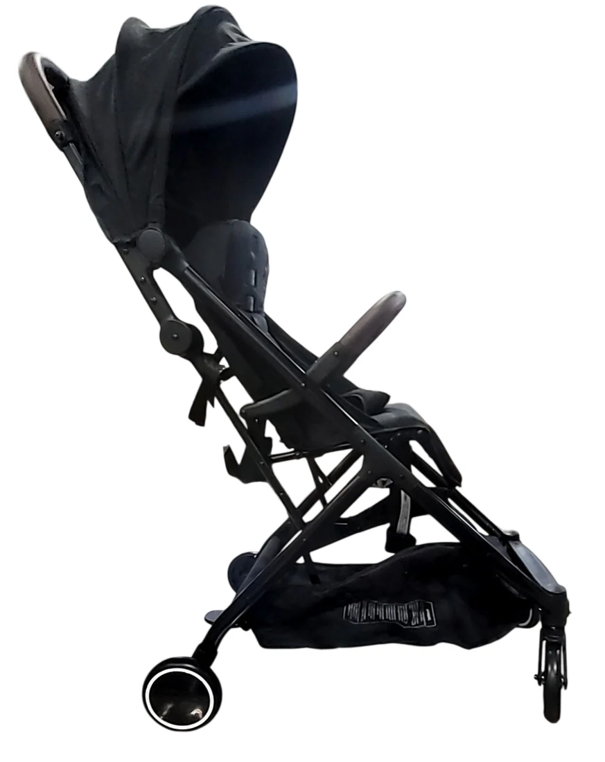 Parent's Choice Lightweight Quick Fold Baby Stroller, 2025, Black - Image 3