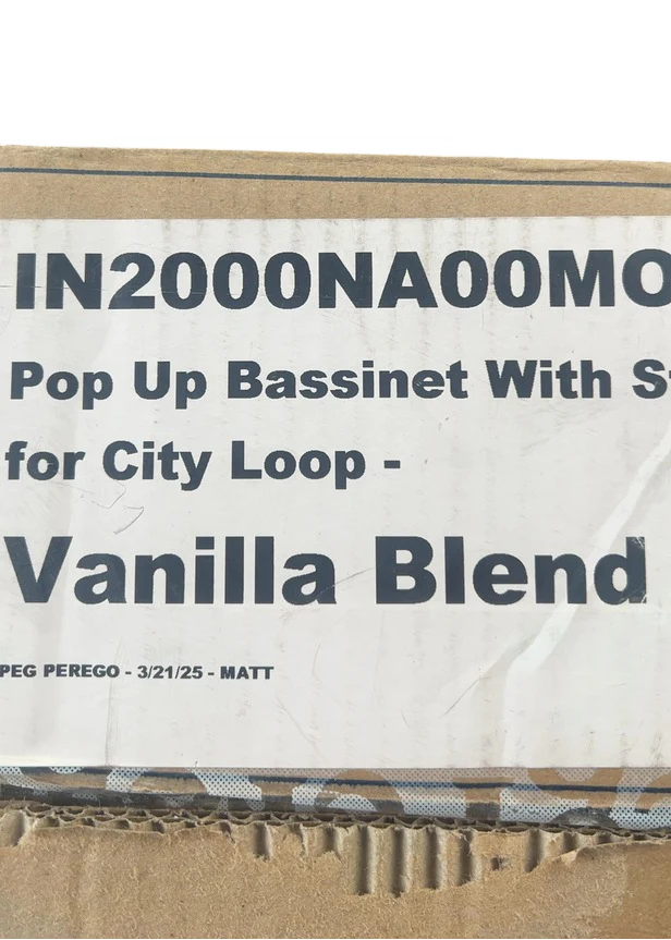 Peg Perego City Loop Pop-Up Bassinet, Vanilla Blend - Image 9