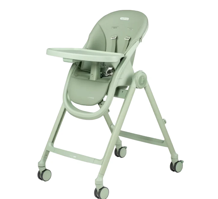 Peg Perego Living Folding & Reclining High Chair, Sage