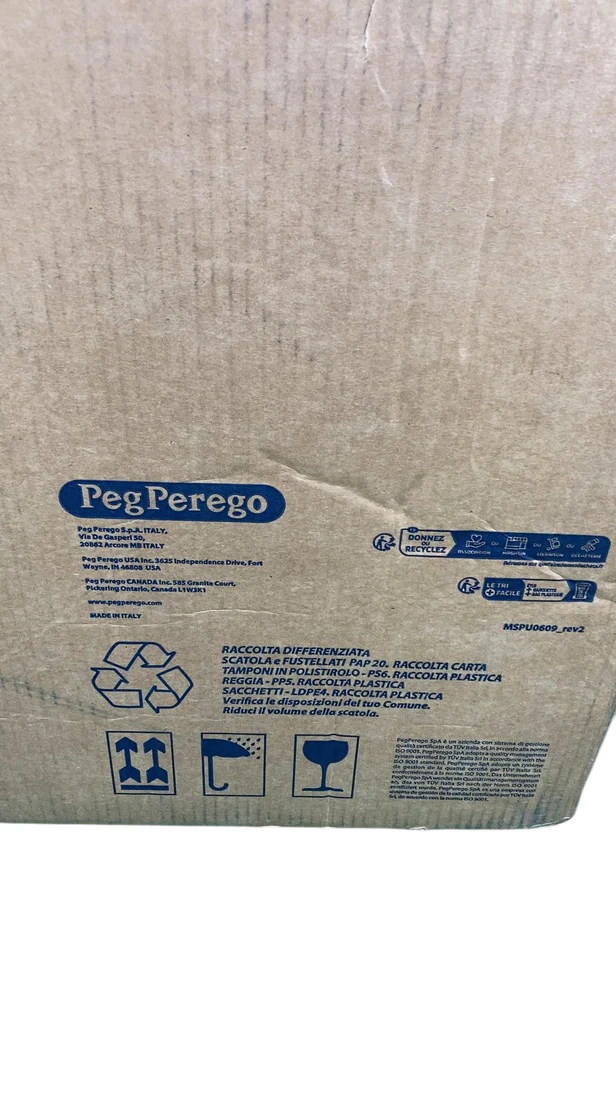 Peg Perego Siesta High Chair, Ice Grey - Image 6