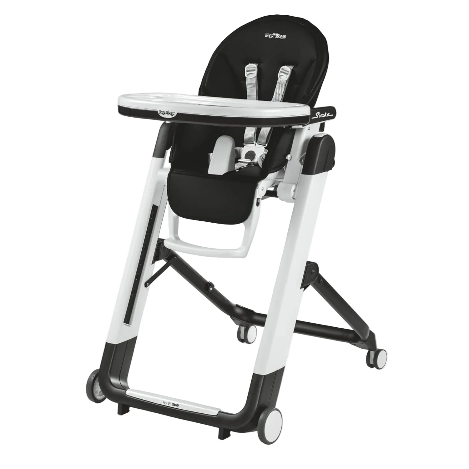 Peg Perego Siesta High Chair, Licorice Black