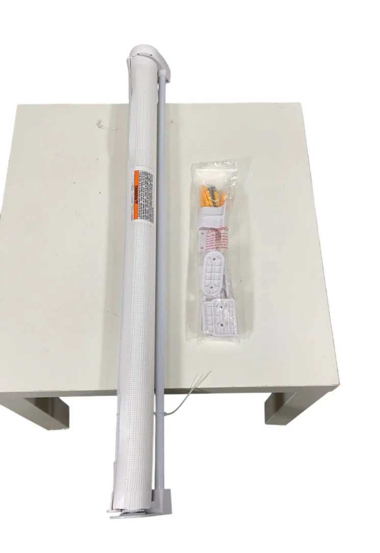 Perma Child Safety Indoor/Outdoor Retractable Baby Gate, 33"x71", White - Image 4