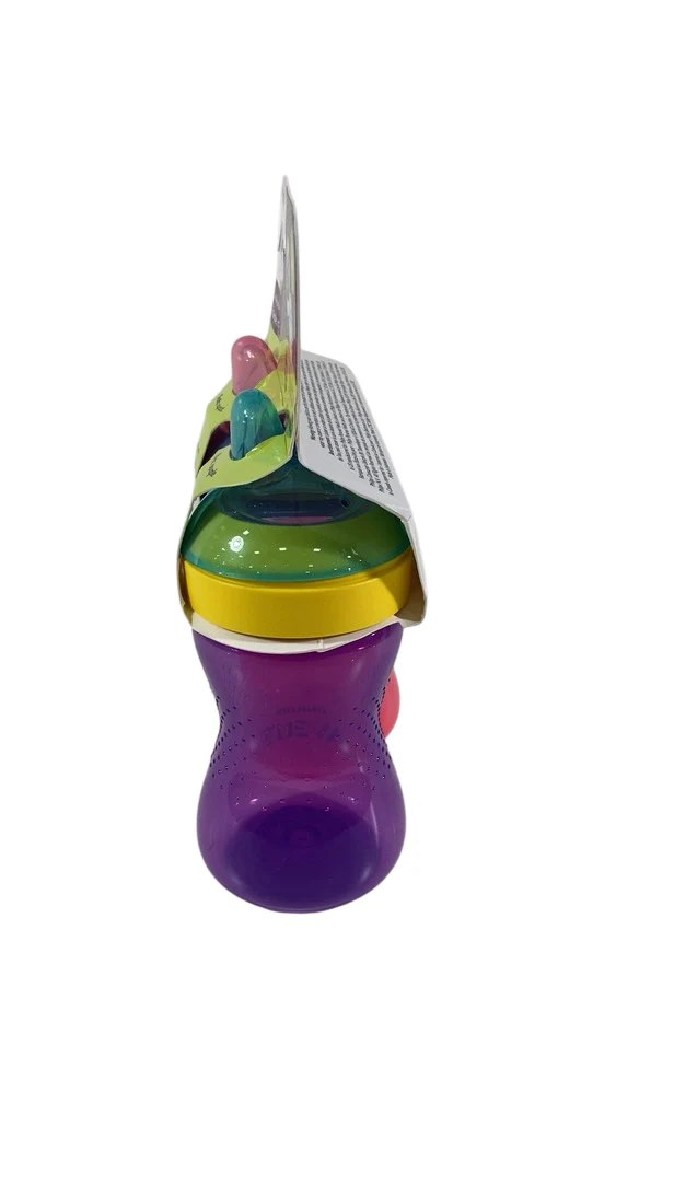 Philips Avent Grippy Spout Cups, 10 oz, 2 Pack, Pink/ Purple