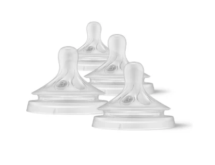Philips Avent Natural Baby Bottle Nipples, 4-Pack, Flow 3