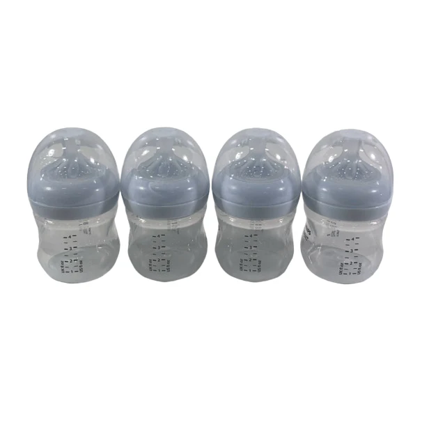 Philips Avent Natural Baby Bottles, 4 Pack, 4oz, Clear