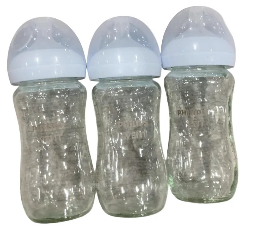 Philips Avent Natural Baby Bottles, 4 Pack, 8oz, Glass - Image 3