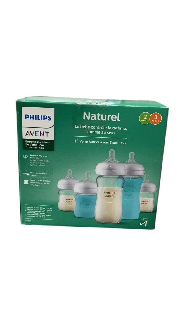 Philips Avent Natural Glass Newborn Gift Set - Image 2