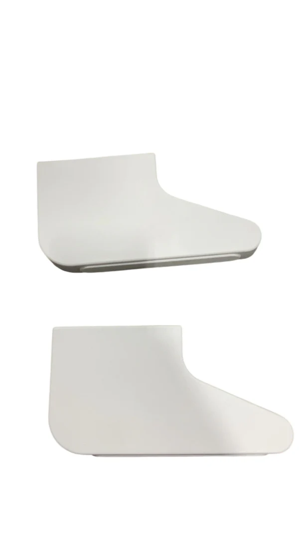 Piccalio Foldable Helper Tower Grip Slippers, White