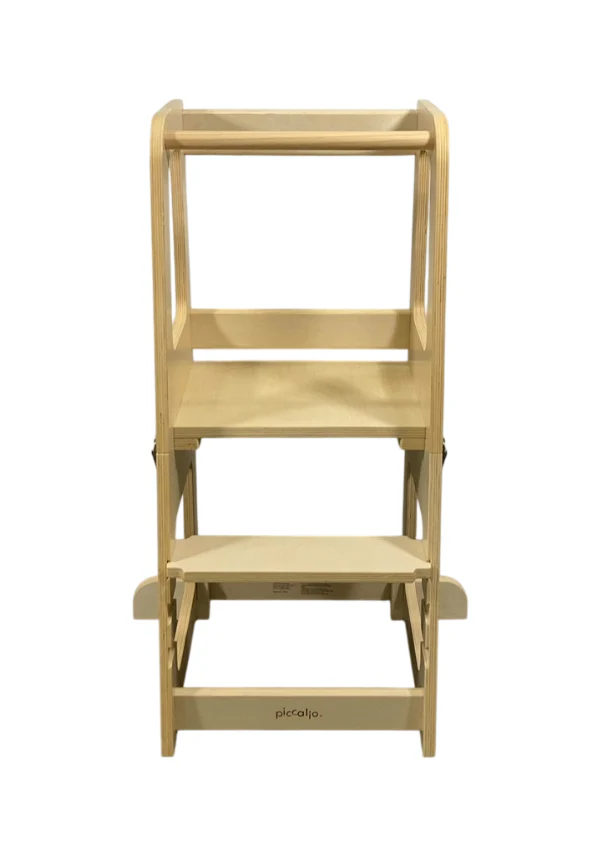 Piccalio Mini Chef Convertible Tower, Natural - Image 3