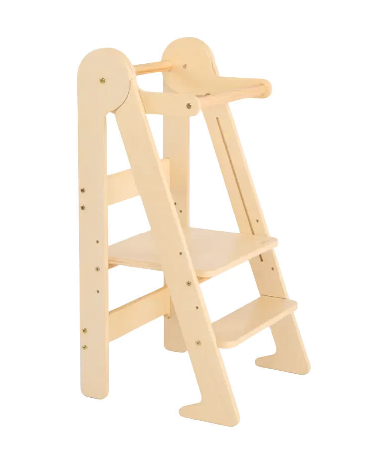 Piccalio Mini Chef Foldable Helper Tower, Natural