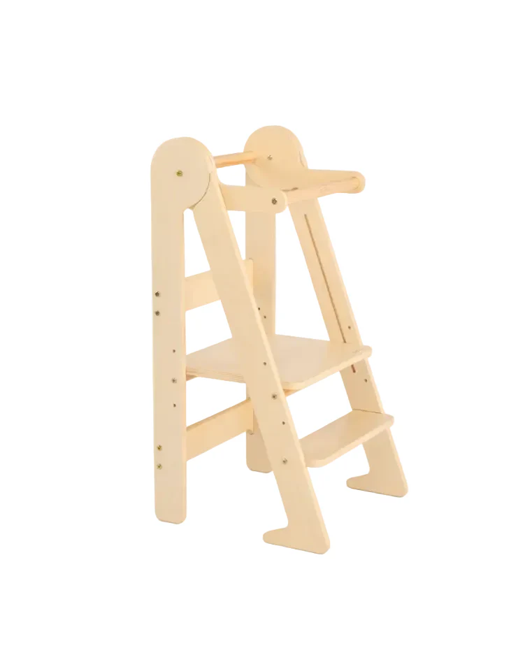 Piccalio Mini Chef Foldable Helper Tower, Natural
