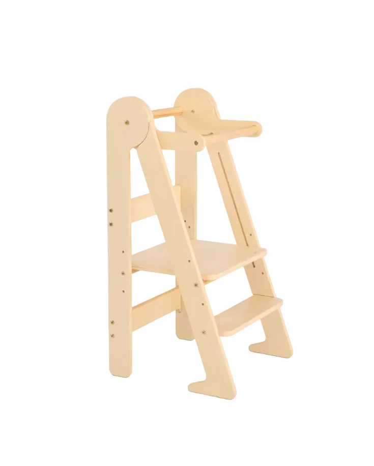 Piccalio Mini Chef Foldable Helper Tower, Natural