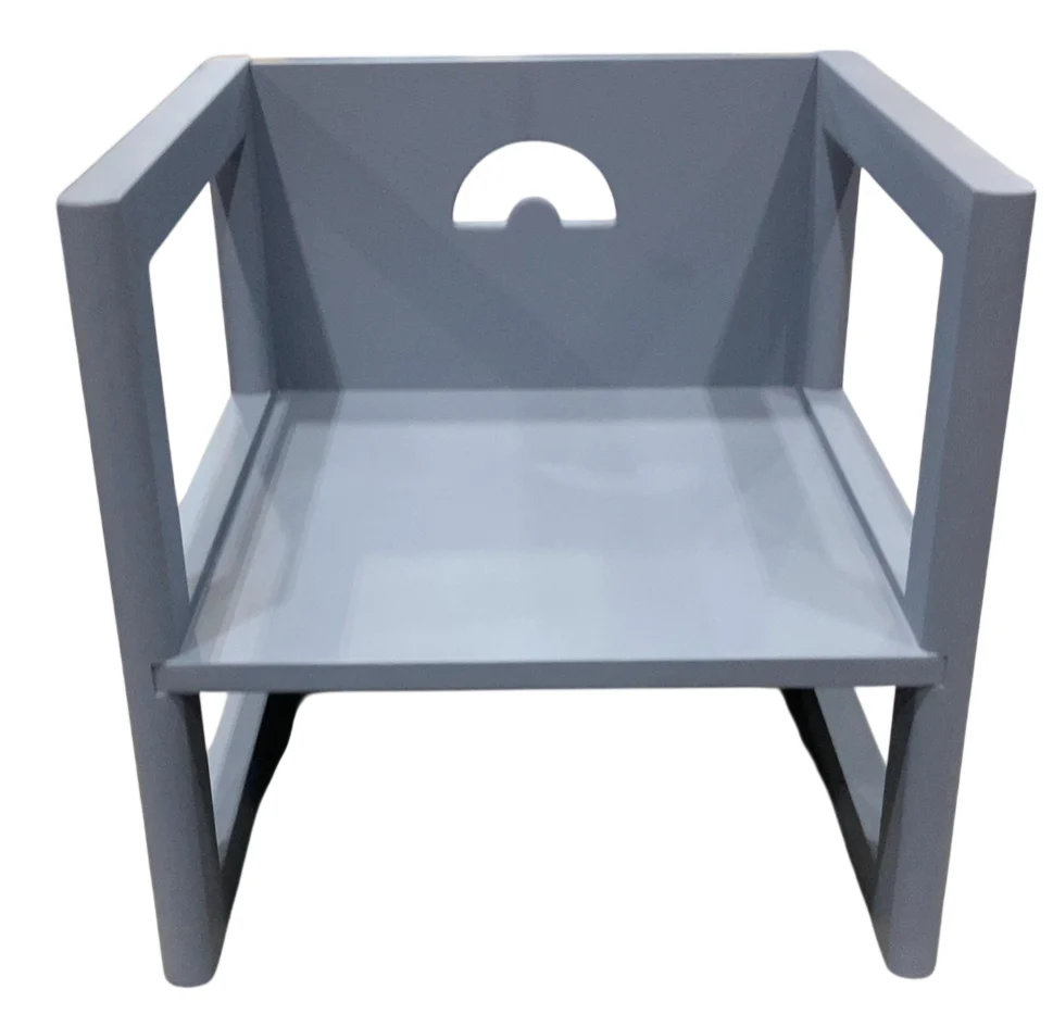 Piccalio Reversible Chair, Single, Slate Blue