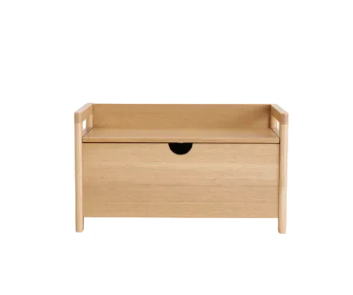 Piccalio Wooden Toy Box, Oak