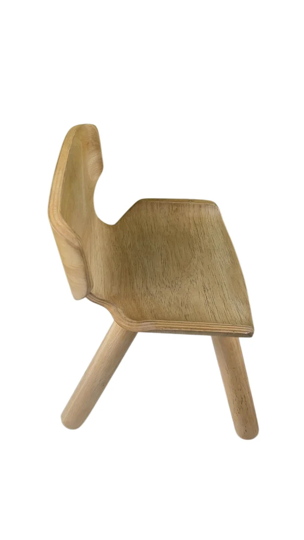 Plan Toys Wooden Toddler Chair, Natural - Image 2